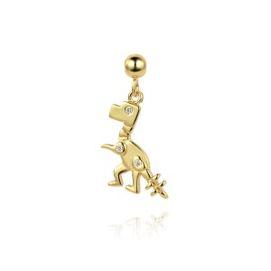925 Sterling Silver Number Charm Bracelet 90200105
