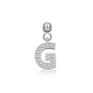 925 Sterling Silver Alphabet Letter Charms 90200106