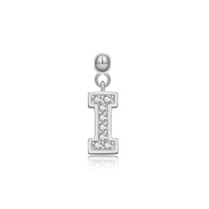 925 Sterling Silver Alphabet Letter Charms 90200106