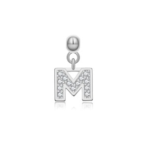 925 Sterling Silver Alphabet Letter Charms 90200106