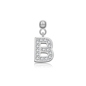 925 Sterling Silver Alphabet Letter Charms 90200106