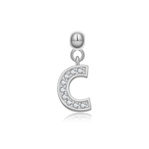 925 Sterling Silver Alphabet Letter Charms 90200106