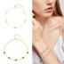 Silver Cubic Zirconia Chain Bracelet 100100016