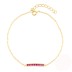 Line Zirconia Silver Sterling Bracelet 100100022