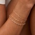 925 Sterling Silver Layered Bracelet 100100028