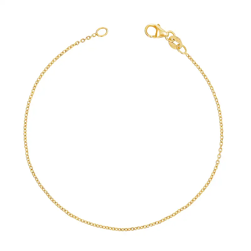 925 Sterling Silver Chain Bracelet 100100029