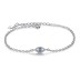 925 Sterling Silver CZ Evil Eye Bracelets 100100033