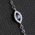 925 Sterling Silver CZ Evil Eye Bracelets 100100033