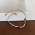925 Sterling Silver Full CZ Flowers Bracelets 100100046
