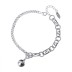 Vintage Bells Heart Link Chain Bracelets 100100056
