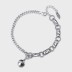 Vintage Bells Heart Link Chain Bracelets 100100056