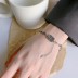 Vintage Zirconia Cross Flowers Bracelets 100100060