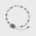 Vintage Zirconia Cross Flowers Bracelets 100100060