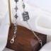 Vintage Zirconia Cross Flowers Bracelets 100100060
