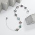 Vintage Zirconia Daisy Flowers Bracelets 100100061