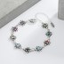 Vintage Zirconia Daisy Flowers Bracelets 100100061