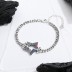 Rainbow Zirconia Star Chain Bracelets 100100064