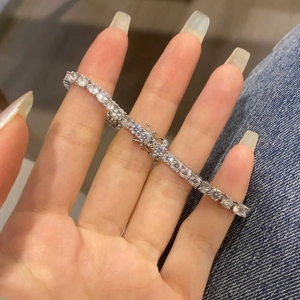 4mm Zirconia Tennis Bracelet 100100071 - image2