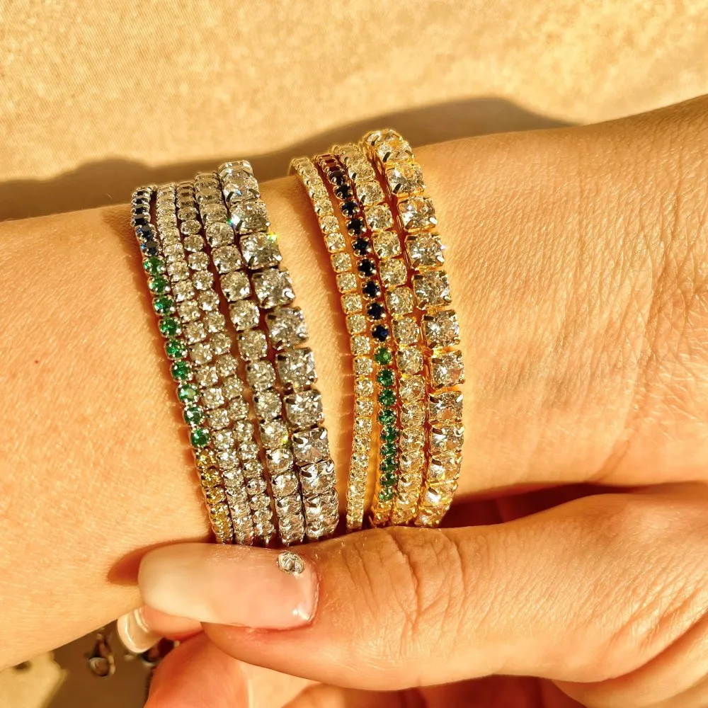 3mm Zirconia Tennis Bracelet 100100074 - image1