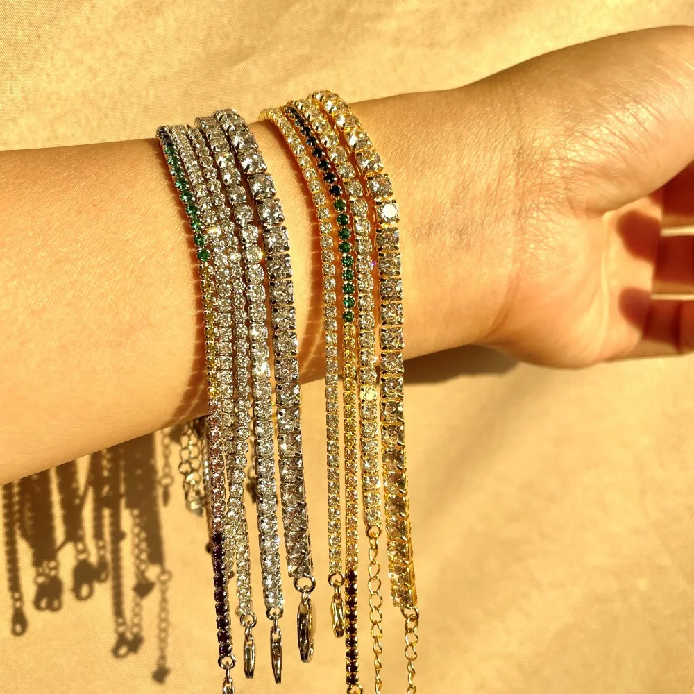 3mm Zirconia Tennis Bracelet 100100074 - image2