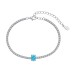 8A Zirconia Oval Tennis Bracelet 100100076