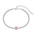 8A Zirconia Oval Tennis Bracelet 100100076