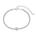 8A Zirconia Oval Tennis Bracelet 100100076