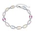 Luxury Colorful Zirconia Tennis Chain Bracelet 100100079