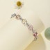 Luxury Colorful Zirconia Tennis Chain Bracelet 100100079