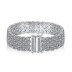Luxury Full 5A Zirconia Wide Tennis Chain Bracelet 100100082