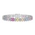 Luxury Rainbow Marquise Zirconia Tennis Chain Bracelet 100100085