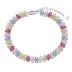 Luxury Rainbow Marquise Zirconia Tennis Chain Bracelet 100100085