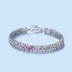 Luxury Rainbow Arrow Zirconia Tennis Chain Bracelet 100100088