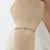 Evil Eye Zirconia Adjustable Bracelet 100100092