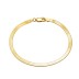 3mm Flat Snake Chain Bracelet 100100110