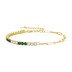 Zirconia Tennis Linked Clips Bracelet 100100123