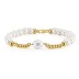 Natural Baroque Pearl Chain Bracelet 100100128