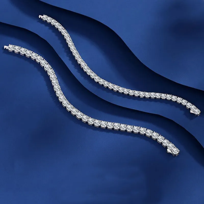 2.5mm Round Zirconia Tennis Bracelet 100100141 - image2