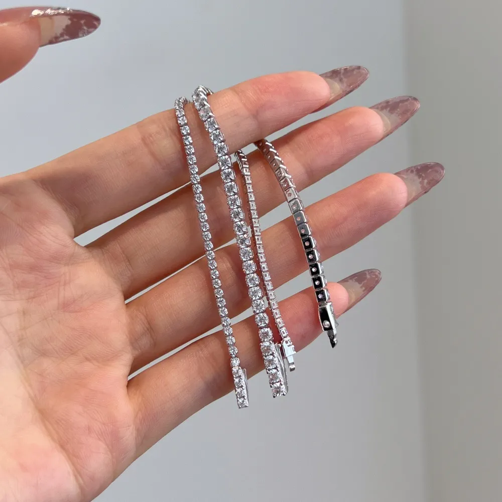 2mm Round Zirconia Tennis Bracelet 100100146 - image2