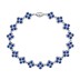 Sparkle Flower Zirconia Chain Bracelet 100100152