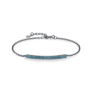 925 Sterling Silver Vintage Punk Turquoise Bracelet 100100169