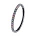 Vintage Rainbow Zirconia Strip Bangles 100200013