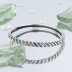 Vintage Rainbow Zirconia Strip Bangles 100200013