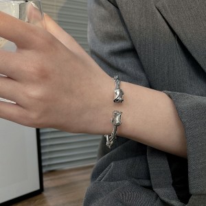 Vintage Thorns Rose Cuff Bangles 100200014 Vintage Thorns Rose Cuff Bangles 100200014