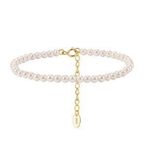 Wholesale 925 Sterling Silver Classic Freshwater Pearl Bracelet 100500060 Wholesale 925 Sterling Silver Classic Freshwater Pearl Bracelet 100500060