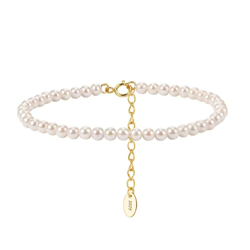 Wholesale 925 Sterling Silver Classic Freshwater Pearl Bracelet 100500060 Wholesale 925 Sterling Silver Classic Freshwater Pearl Bracelet 100500060