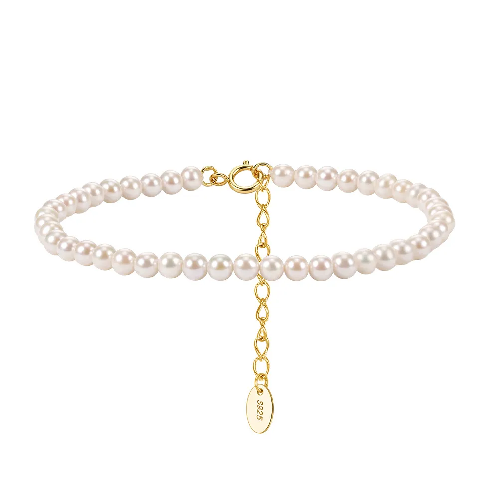 Wholesale 925 Sterling Silver Classic Freshwater Pearl Bracelet 100500060 Wholesale 925 Sterling Silver Classic Freshwater Pearl Bracelet 100500060