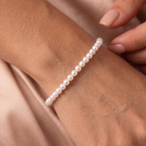 Wholesale 925 Sterling Silver Classic Freshwater Pearl Bracelet 100500060 Wholesale 925 Sterling Silver Classic Freshwater Pearl Bracelet 100500060