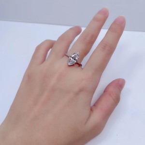 925 Sterling Silver 3Ct Marquise Moissanite Engagement Rings 110200062 925 Sterling Silver 3Ct Marquise Moissanite Engagement Rings 110200062