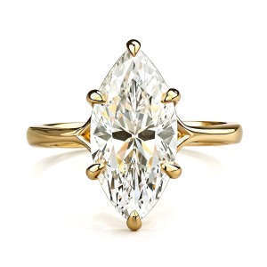 925 Sterling Silver 3Ct Marquise Moissanite Engagement Rings 110200062 925 Sterling Silver 3Ct Marquise Moissanite Engagement Rings 110200062